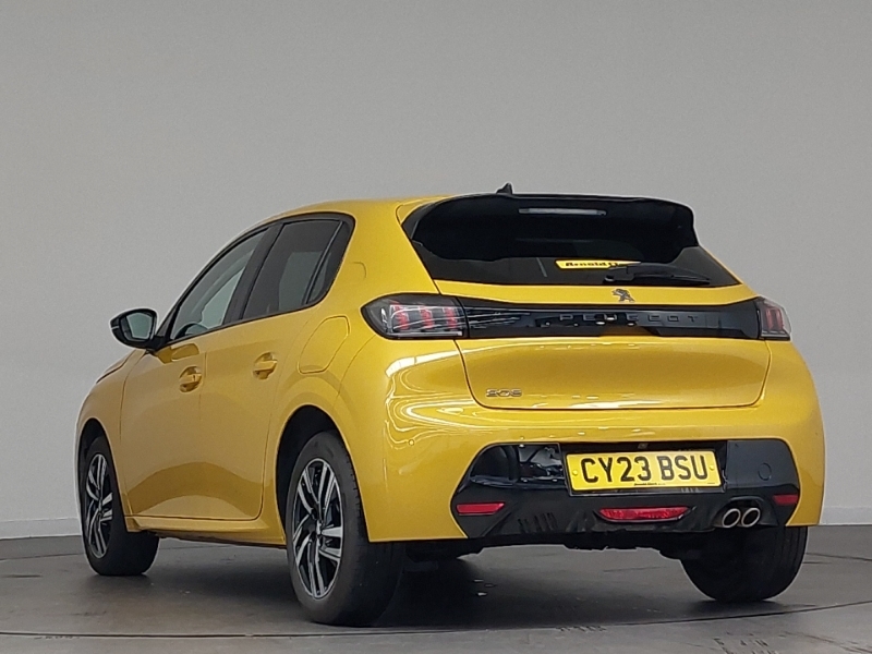 Peugeot 208 1.2 Puretech 130 Allure Premium Eat8 Yellow #2