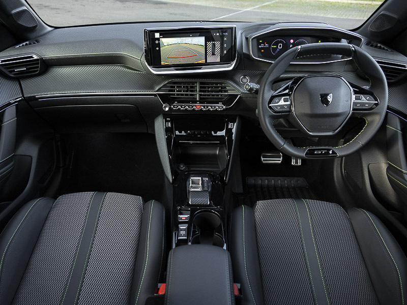 Peugeot e-208 100Kw Gt 50Kwh SB26NVP Black #3