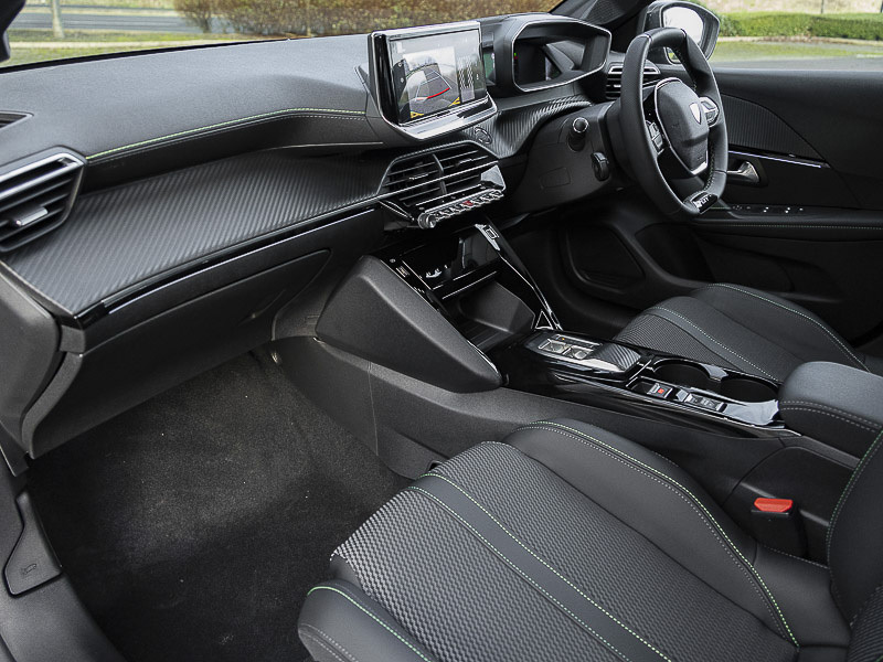 Peugeot e-208 100Kw Gt 50Kwh SB26NVP Black #5