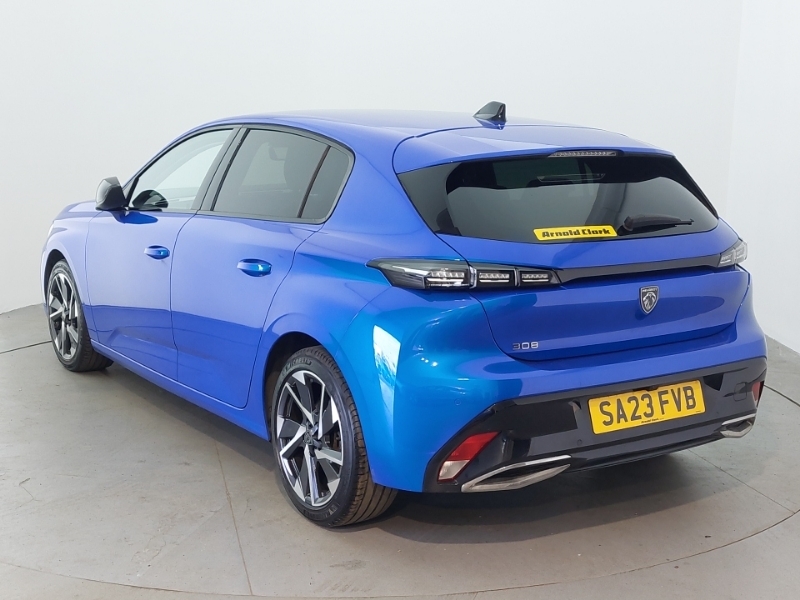 Peugeot 308 1.2 Puretech Allure Premium Eat8 SA23FVB Blue #2