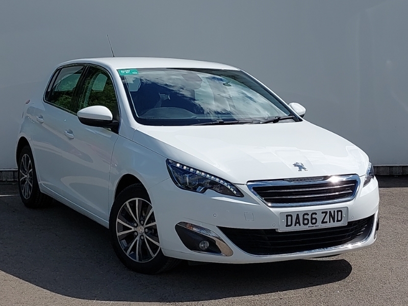Peugeot 308 1.6 Bluehdi 120 Allure White