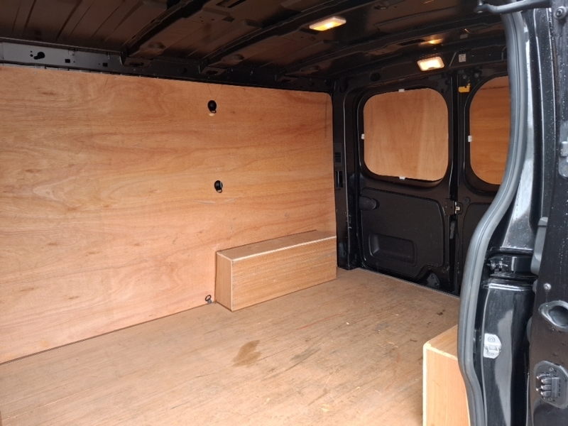 Renault Trafic Sl30 Blue Dci 130 Advance Safety Van Black #6