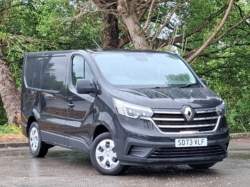 Renault Trafic Sl30 Blue Dci 130 Advance Safety Van Black