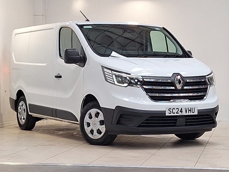 Renault Trafic Sl30 Blue Dci 130 Advance Safety Van White