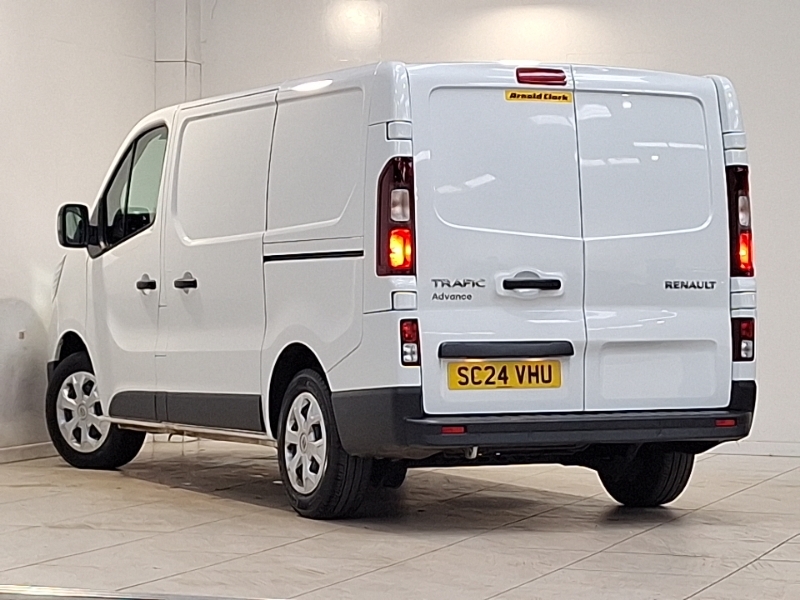 Renault Trafic Sl30 Blue Dci 130 Advance Safety Van White #2