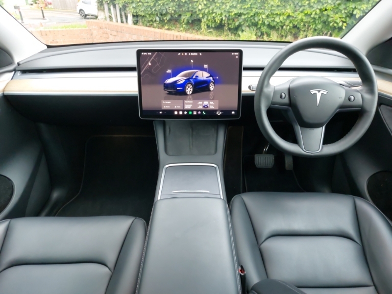 Tesla Model Y Long Range Awd Blue #3