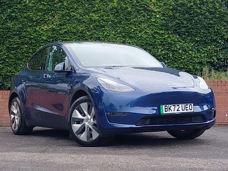 Tesla Model Y Long Range Awd Blue