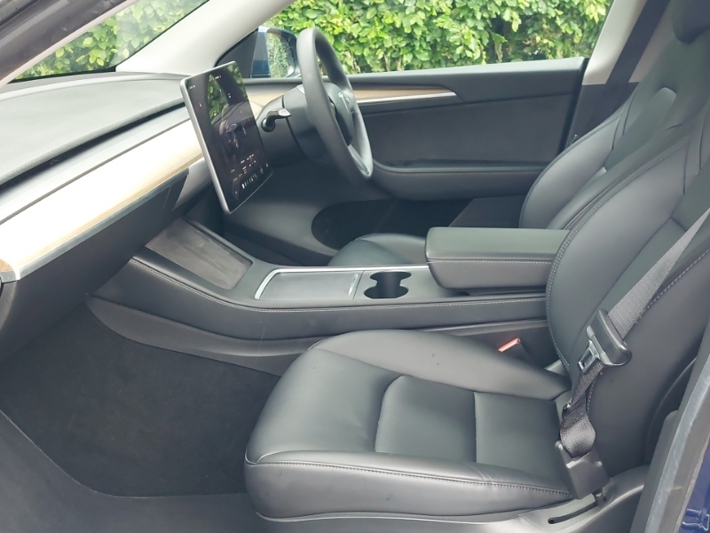 Tesla Model Y Long Range Awd Blue #5