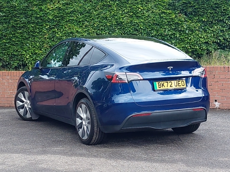 Tesla Model Y Long Range Awd Blue #2