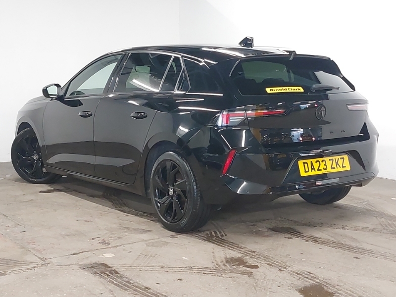 Vauxhall Astra 1.2 Turbo 130 Gs DA23ZKZ Black #2