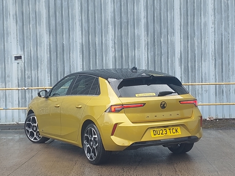 Vauxhall Astra 1.5 Turbo D Ultimate DU23TCK Yellow #2