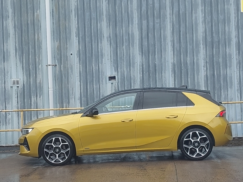 Vauxhall Astra 1.5 Turbo D Ultimate DU23TCK Yellow #4