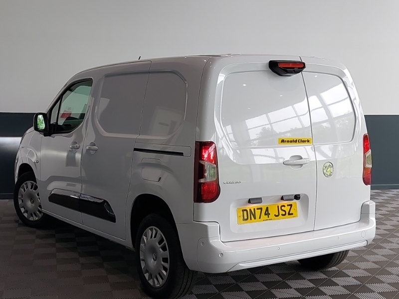 Vauxhall Combo 1.5 Turbo D 100Ps Pro H1 Van White #2