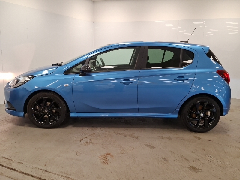 Vauxhall Corsa 1.4 Sri Vx-line Nav Black SG19MKM Blue #4