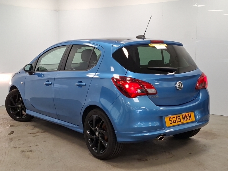 Vauxhall Corsa 1.4 Sri Vx-line Nav Black SG19MKM Blue #2