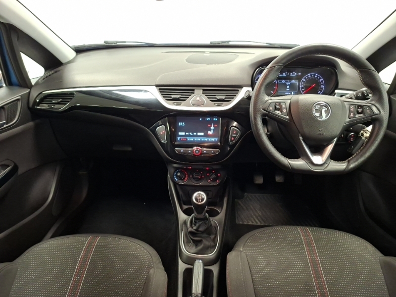 Vauxhall Corsa 1.4 Sri Vx-line Nav Black SG19MKM Blue #3