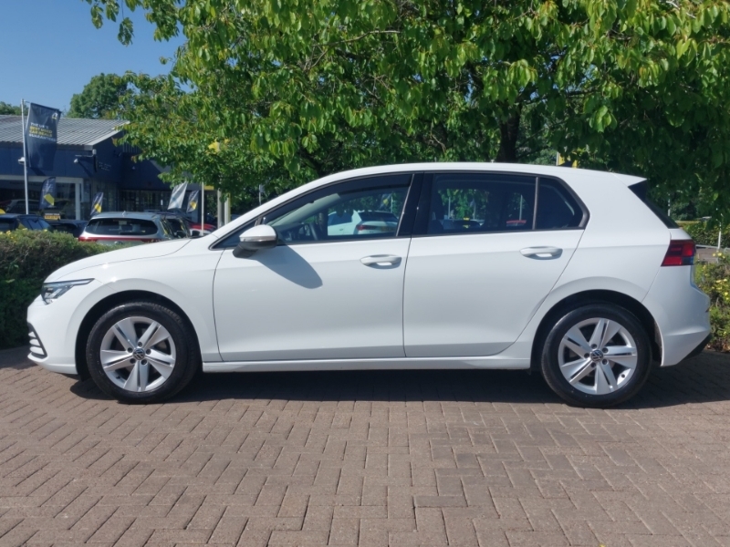 Volkswagen Golf 2.0 Tdi Life HJ71OSE White #4