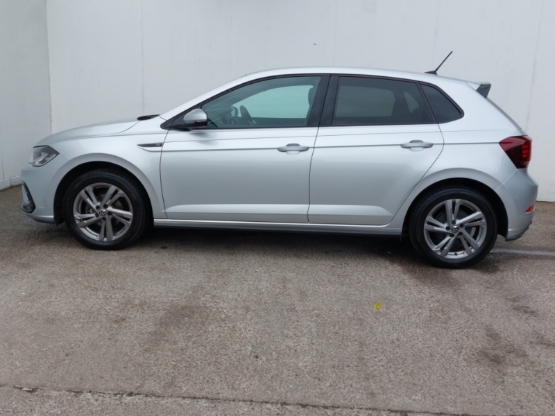 Volkswagen Polo 1.0 Tsi R-line Dsg BF72KZN Silver #4