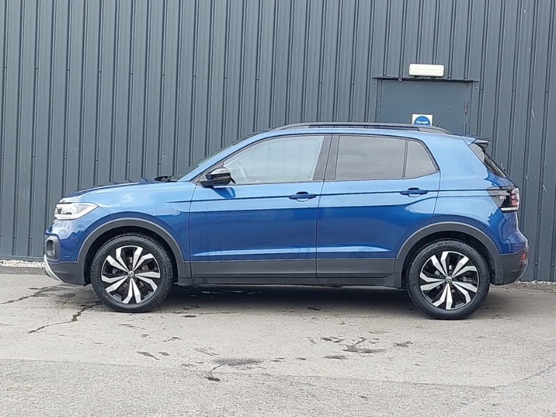 Volkswagen T-Cross 1.0 Tsi 110 Black Edition Dsg YE73UZV Blue #4