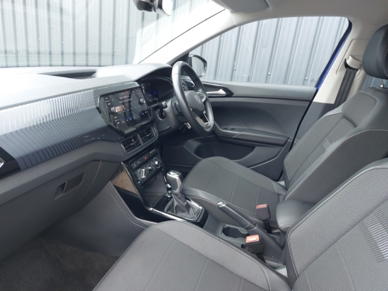 Volkswagen T-Cross 1.0 Tsi 110 Black Edition Dsg YE73UZV Blue #5