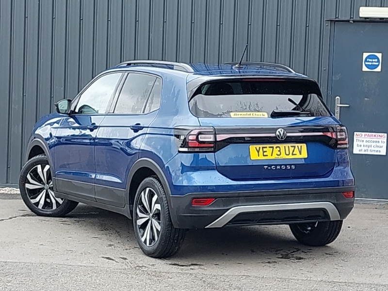 Volkswagen T-Cross 1.0 Tsi 110 Black Edition Dsg YE73UZV Blue #2