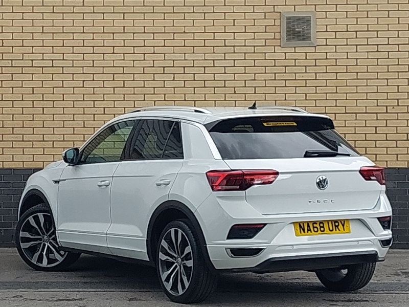 Volkswagen T-Roc 1.5 Tsi Evo R-line NA68URY White #2
