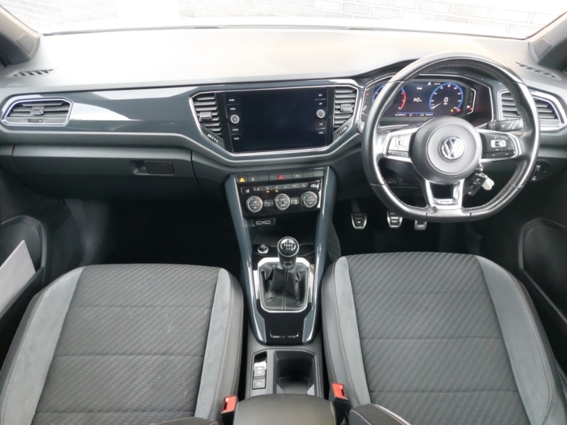 Volkswagen T-Roc 1.5 Tsi Evo R-line NA68URY White #3