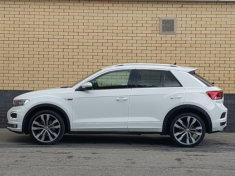 Volkswagen T-Roc 1.5 Tsi Evo R-line NA68URY White #4