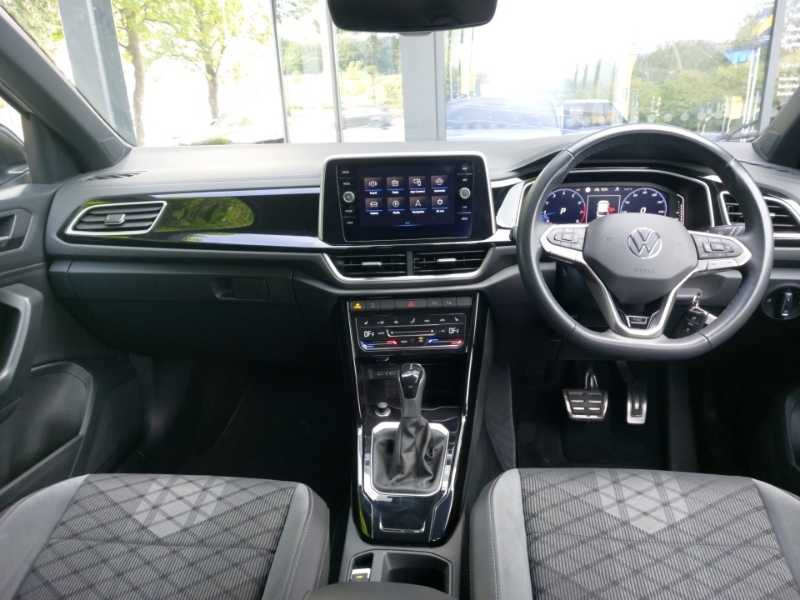 Volkswagen T-Roc 1.5 Tsi R-line Dsg NG73WXH White #3