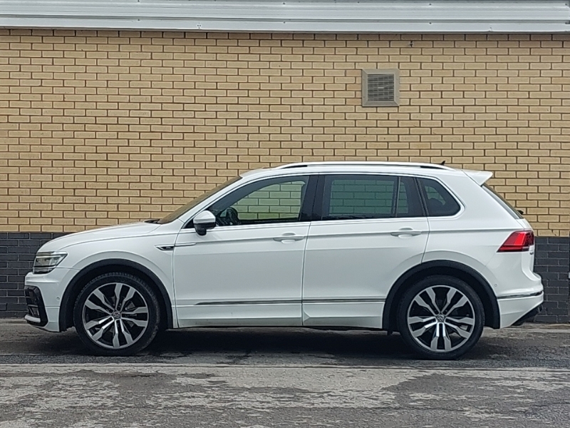 Volkswagen Tiguan 2.0 Tdi 150 4Motion R-line Tech Dsg ND19GWP White #4