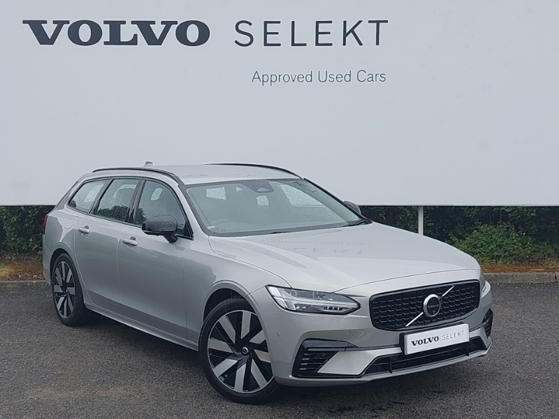 Volvo V90 2.0 T6 350 Phev Plus Dark Awd Silver
