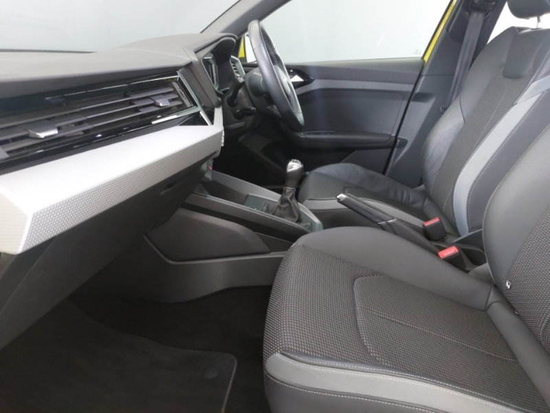 Audi A1 30 Tfsi 110 S Line Tech Pack LO22FRP Yellow #5