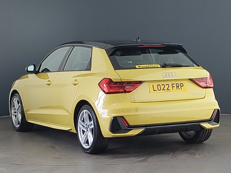 Audi A1 30 Tfsi 110 S Line Tech Pack LO22FRP Yellow #2