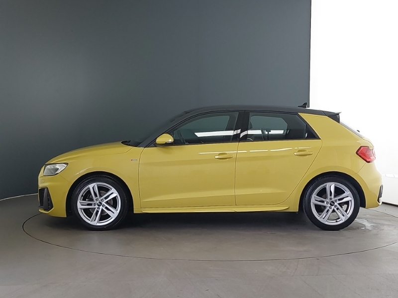 Audi A1 30 Tfsi 110 S Line Tech Pack LO22FRP Yellow #4