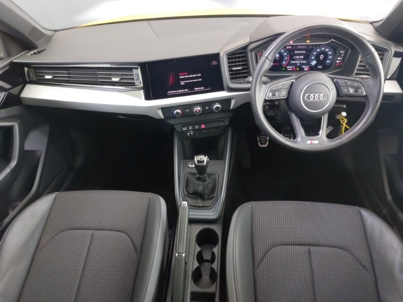 Audi A1 30 Tfsi 110 S Line Tech Pack LO22FRP Yellow #3