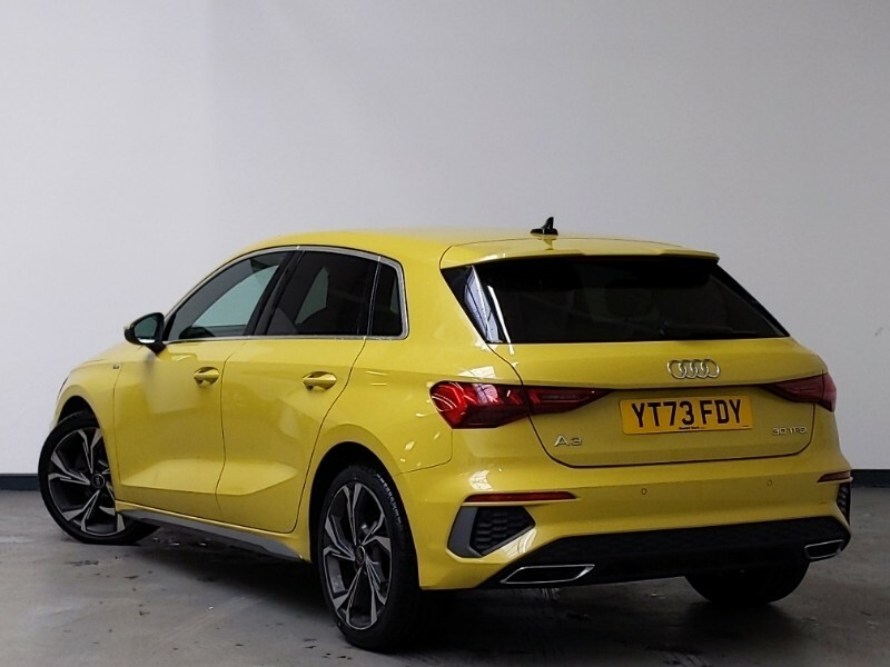 Audi A3 30 Tfsi S Line S Tronic Yellow #2