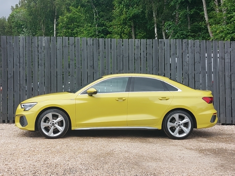 Audi A3 35 Tfsi S Line NJ24FDK Yellow #4