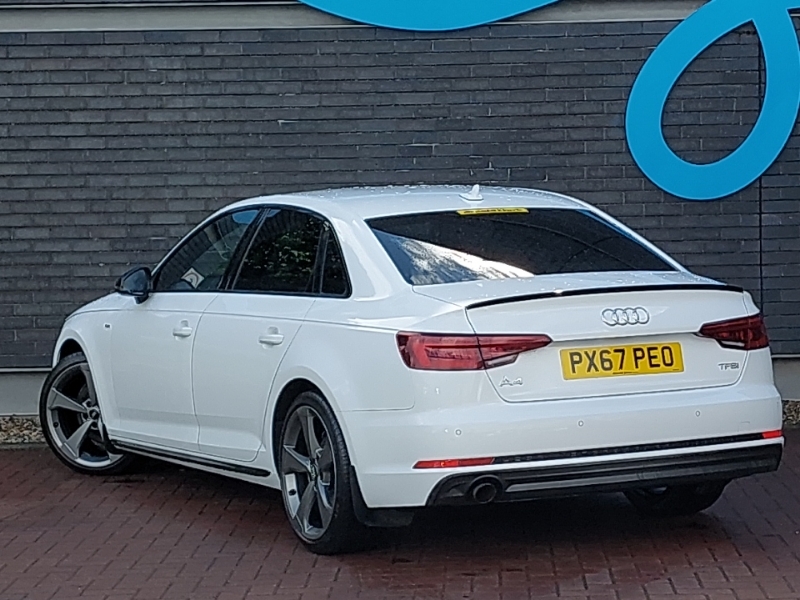 Audi A4 1.4T Fsi Black Edition White #2