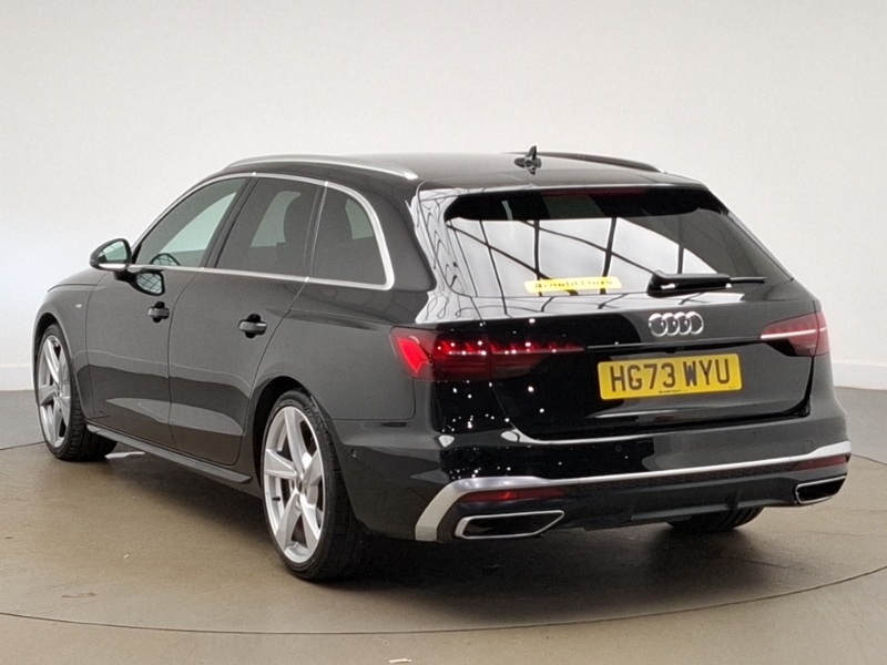 Audi A4 40 Tfsi 204 S Line S Tronic Tech Pack HG73WYU Black #2
