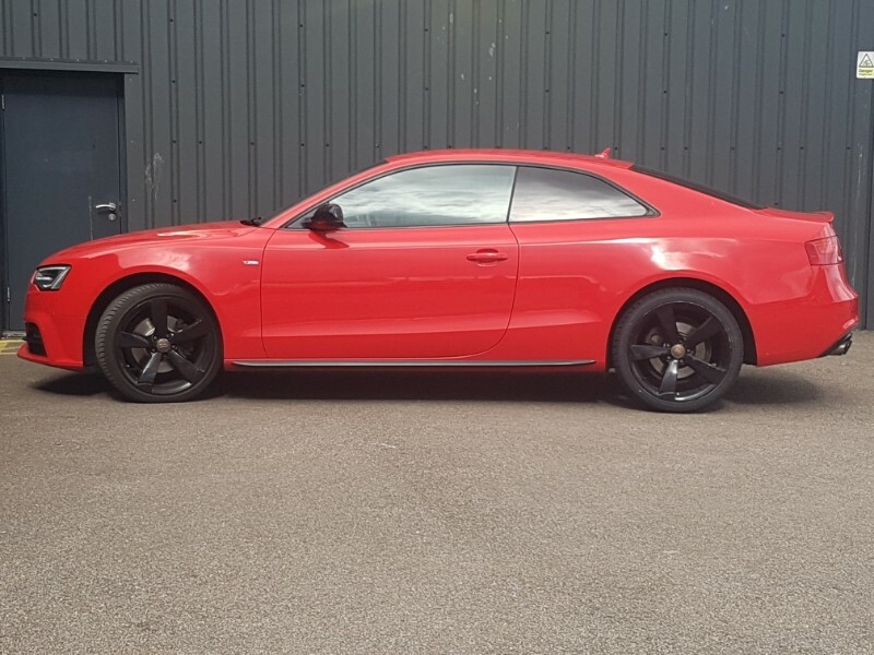 Audi A5 1.8T Fsi 177 Black Edition Plus Red #4