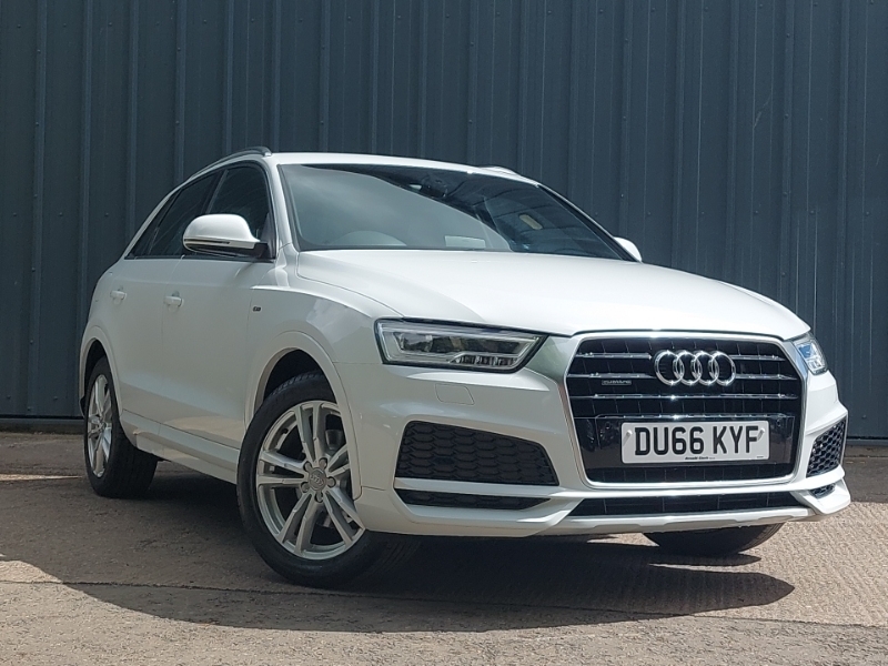 Audi Q3 2.0 Tdi 184 Quattro S Line Edition S Tronic White