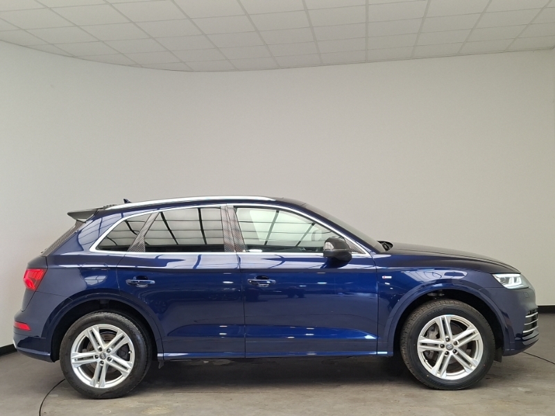 Audi Q5 40 Tdi Quattro S Line S Tronic Blue #4