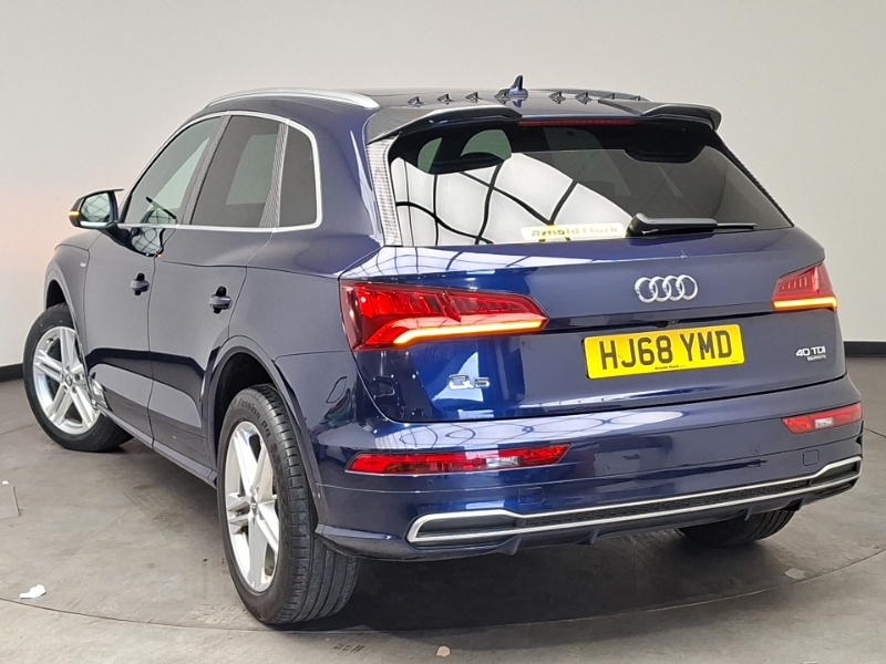 Audi Q5 40 Tdi Quattro S Line S Tronic Blue #2
