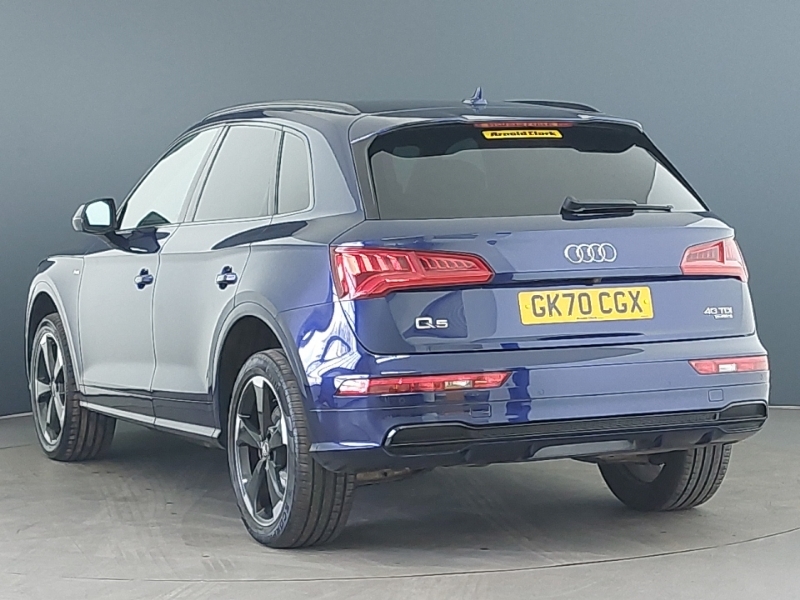 Audi Q5 40 Tdi Quattro Black Edition S Tronic GK70CGX Blue #2