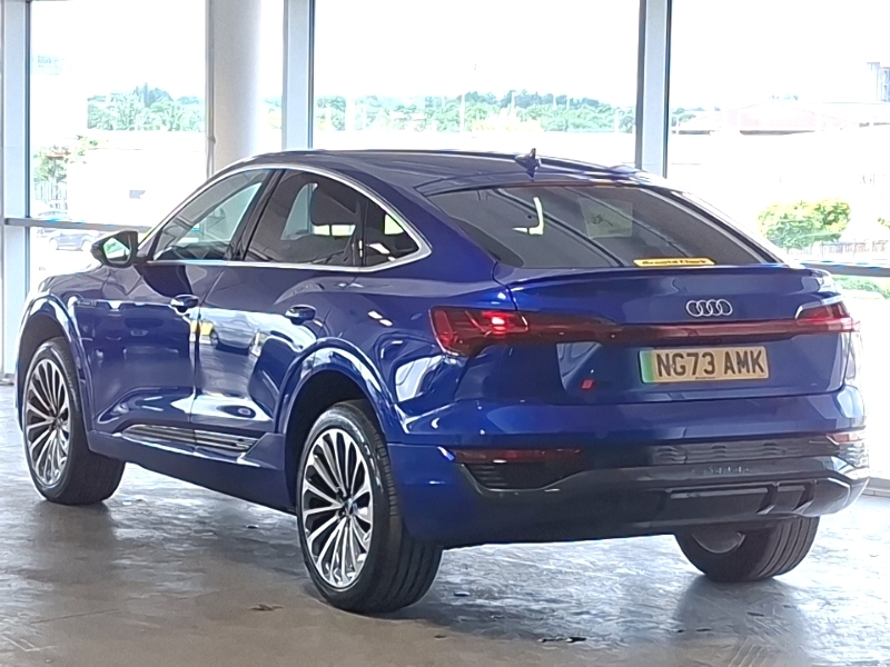 Audi Q8 e tron 300Kw 55 Quattro 114Kwh S Line Blue #2