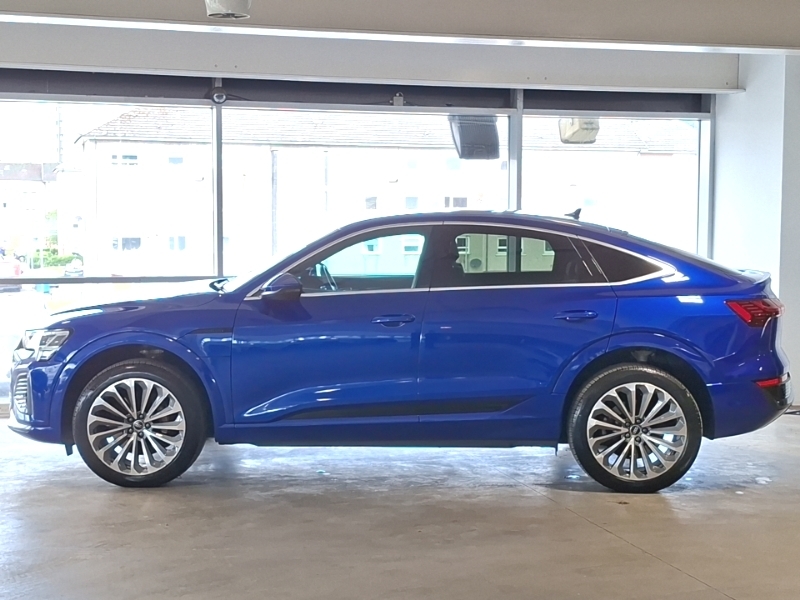 Audi Q8 e tron 300Kw 55 Quattro 114Kwh S Line Blue #4