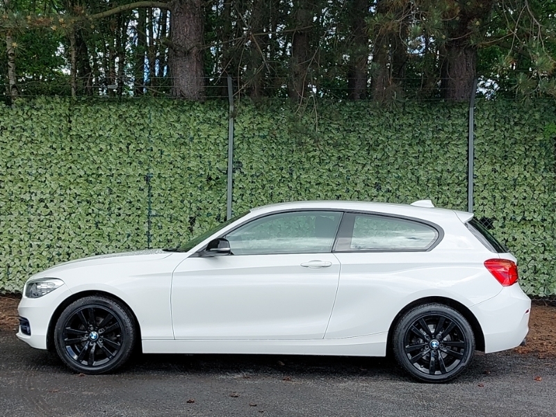 BMW 1 Series 118D Sport Nav White #4