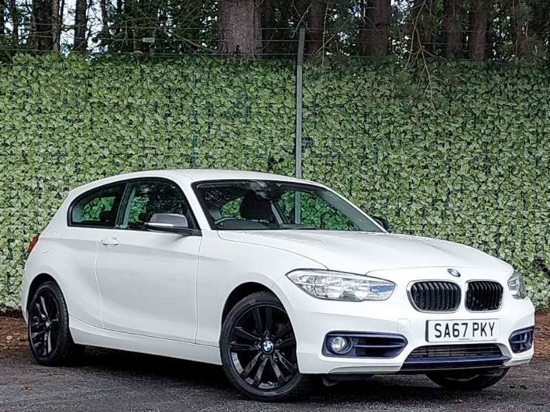 BMW 1 Series 118D Sport Nav White