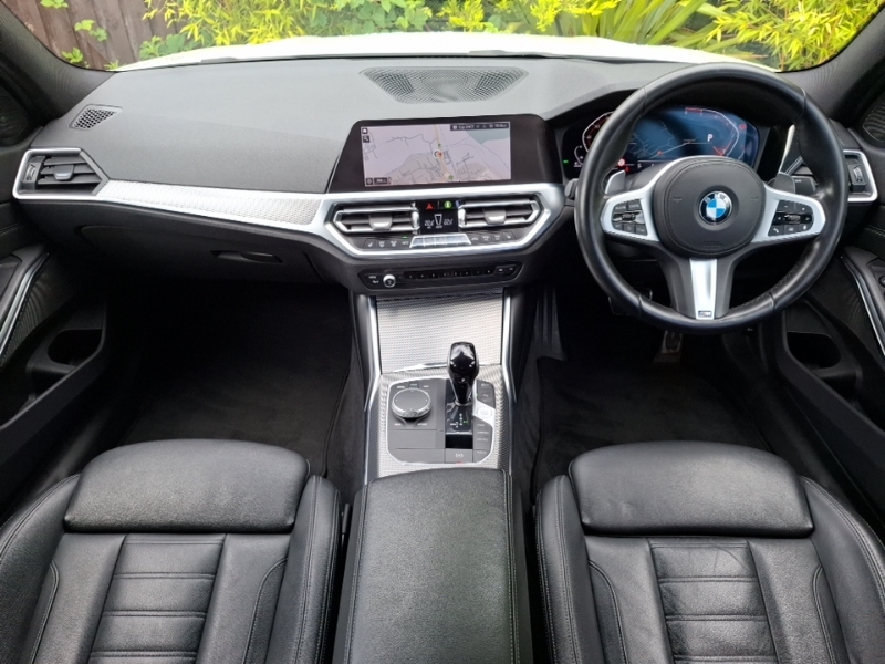 BMW 3 Series 320D M Sport Step PO69TOV White #3