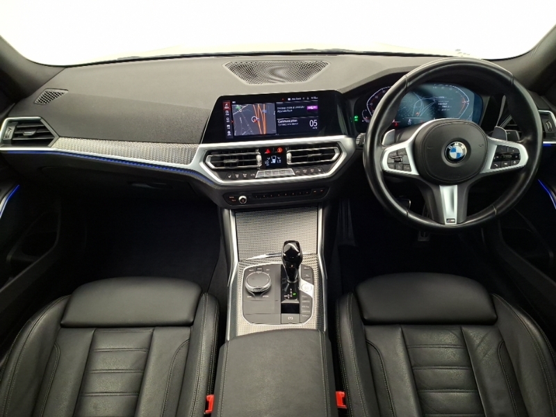 BMW 3 Series 320I M Sport Step PK72DUV Black #3